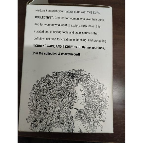 NEW Conair Curl Collective Curly Hair Diffuser 3 Frizz Reducer Attachment Pink - Picture 5 of 7